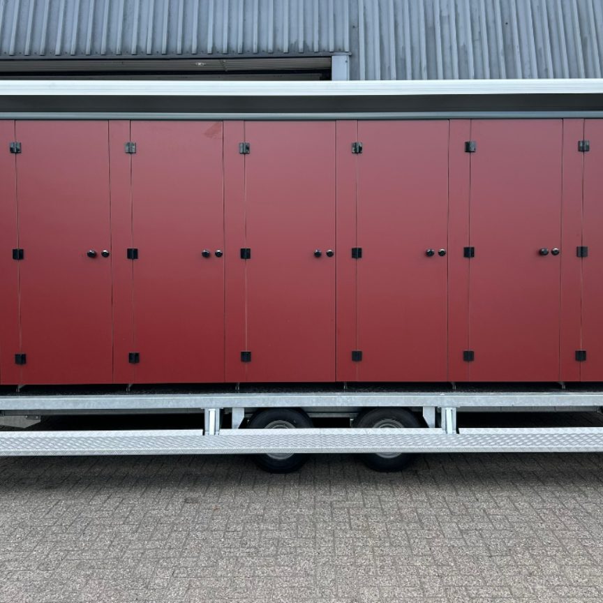 Toiletwagen huren 14 personen